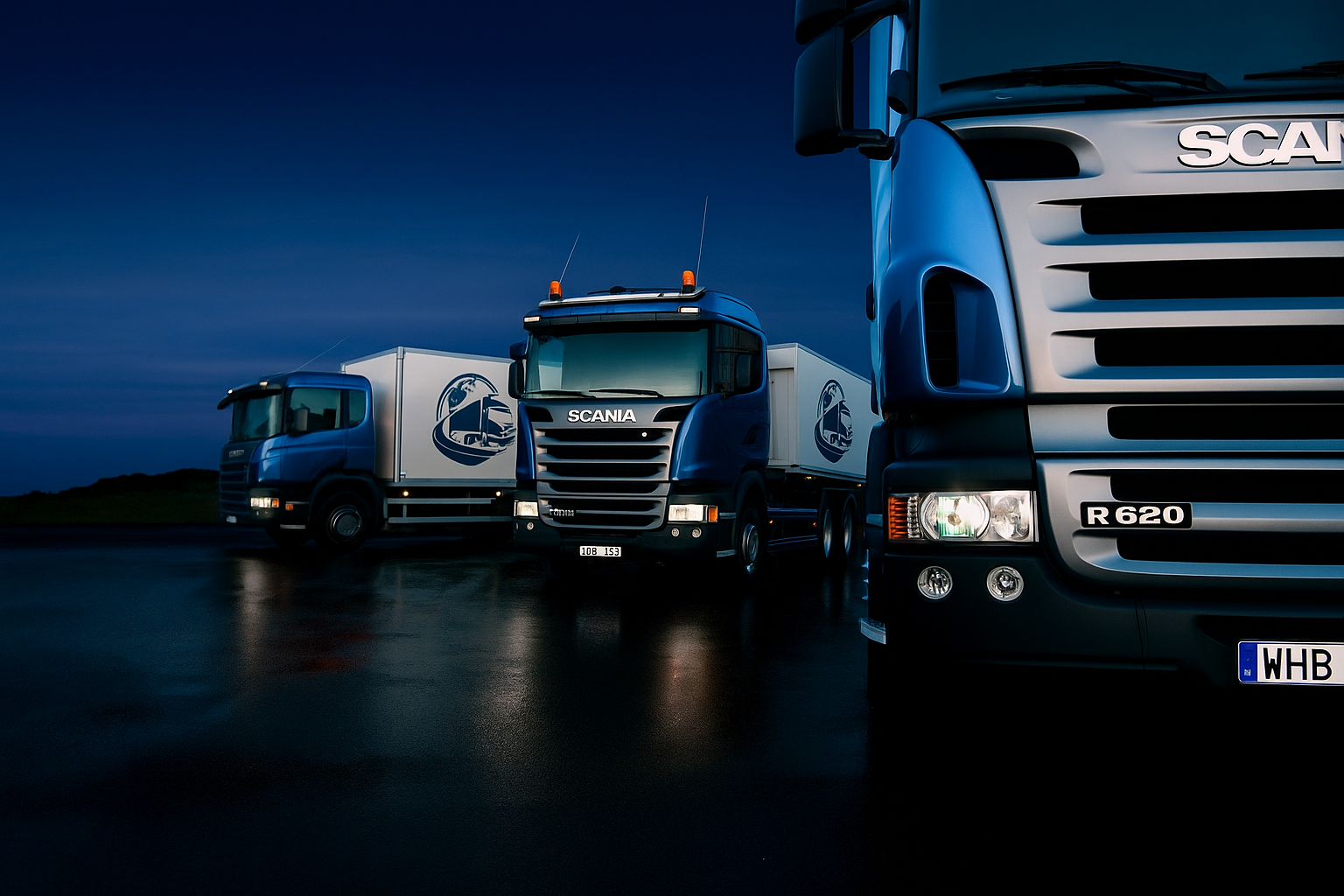 Ciężarówka Scania 4